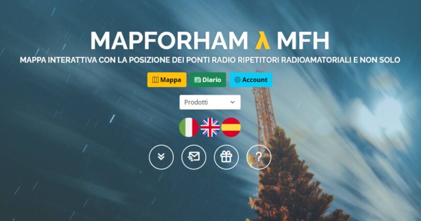 come accedere a mapforham.com map for ham