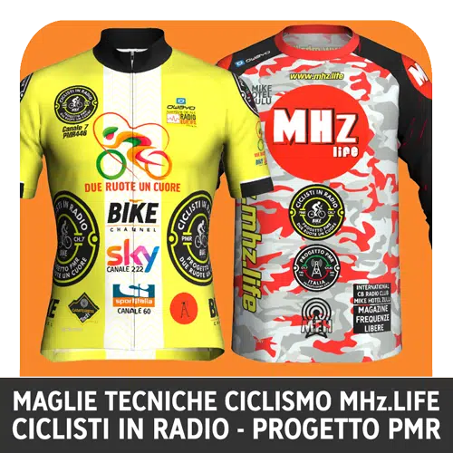 maglie ciclismo mhz life ciclisti in radio progetto pmr
