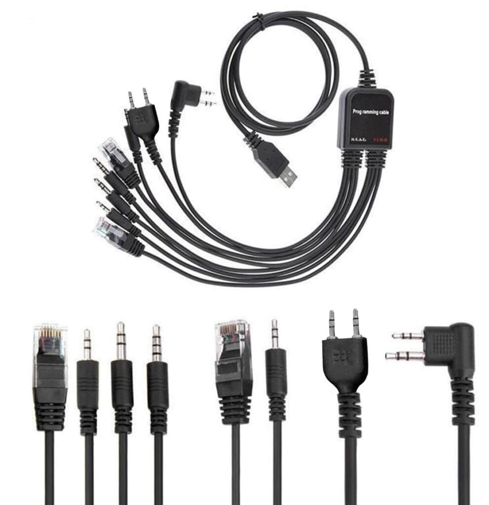 Cavo Di Programmazione PC40 Per Hytera RD620/RD980 – Plug & Play In ABS, Imposta Frequenze In Un Attimo
