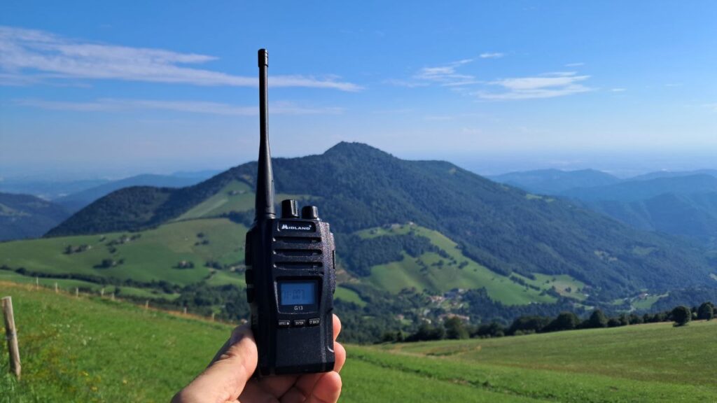 PMR446 ed escursionismo in montagna Antonio 1LOM006