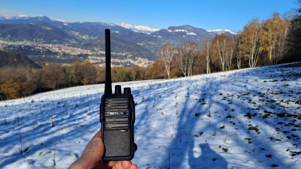 PMR446 ed escursionismo in montagna Antonio 1LOM006