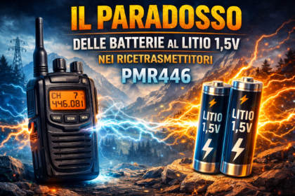 batterie al litio 1,5v nei ricetrasmettitori PMR446